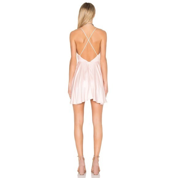 Finders Keepers Fernando China Pink Mini Dress in China Pink Sz‎ S - Picture 2 of 7